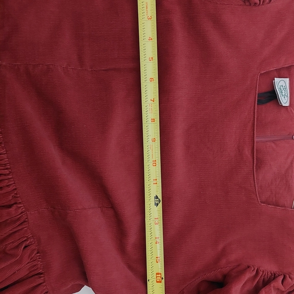 Laura Ashley Burgundy Long Sleeve Dress - Picture 10 of 13